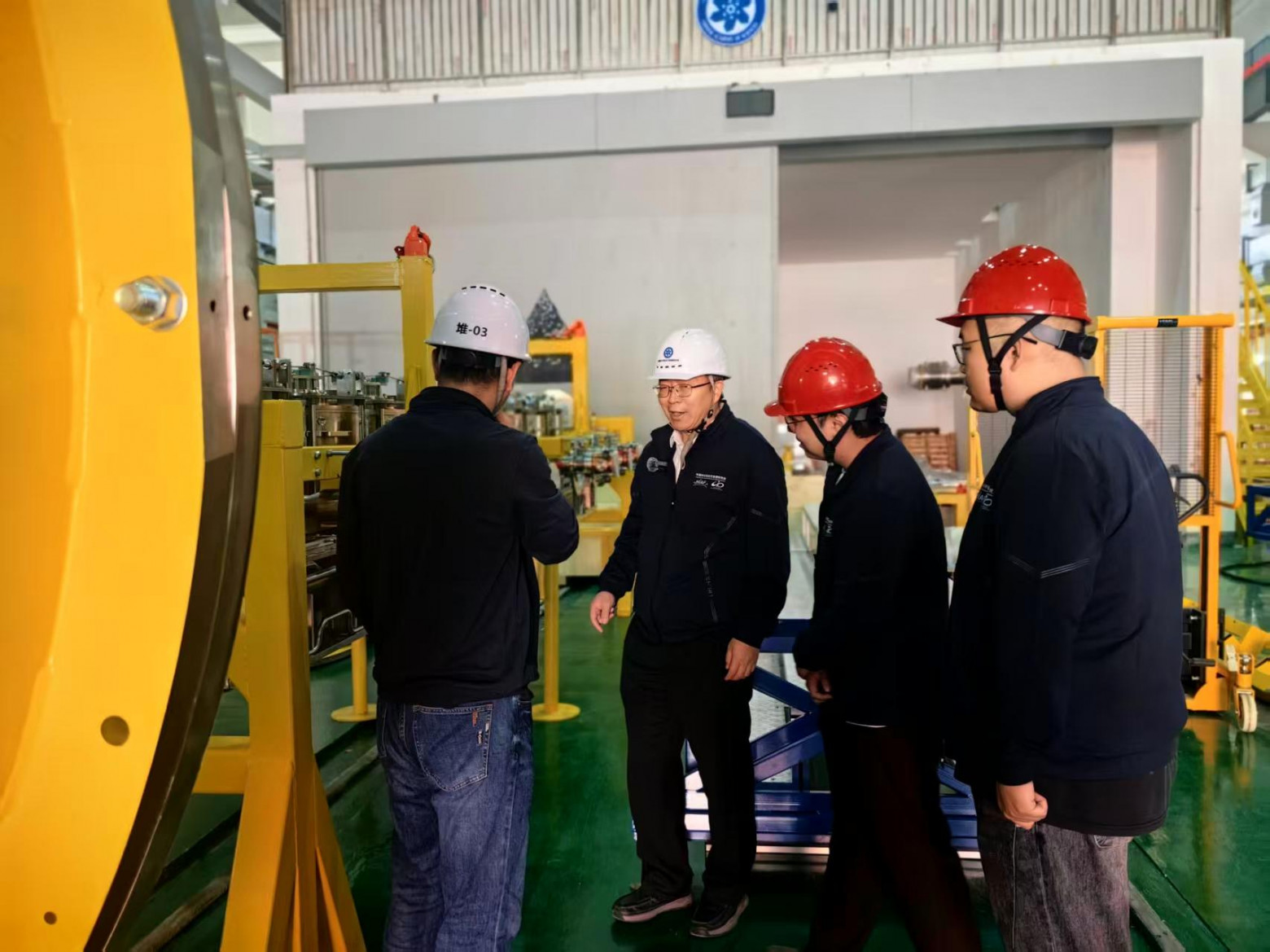 Команда разработчиков находится на месте строительства CiADS, фото: Science and Technology Daily